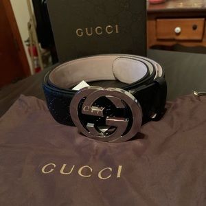 Gucci Signature Leather Belt